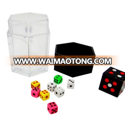 The varouis size Bomb Exploding Crash dice close up magic trick toy welcome OEM ODM