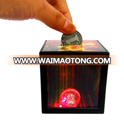 Light up magic money box and piggy bank tricks